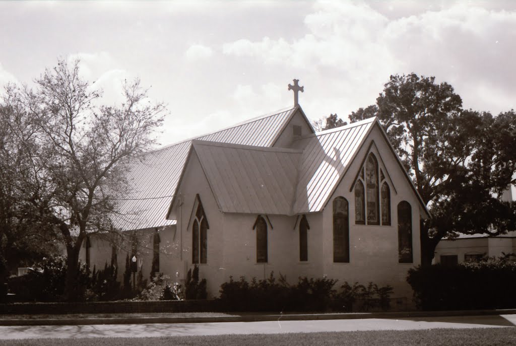 Holy Trinity Episcopal Church, rear of chapel, Мельбурн