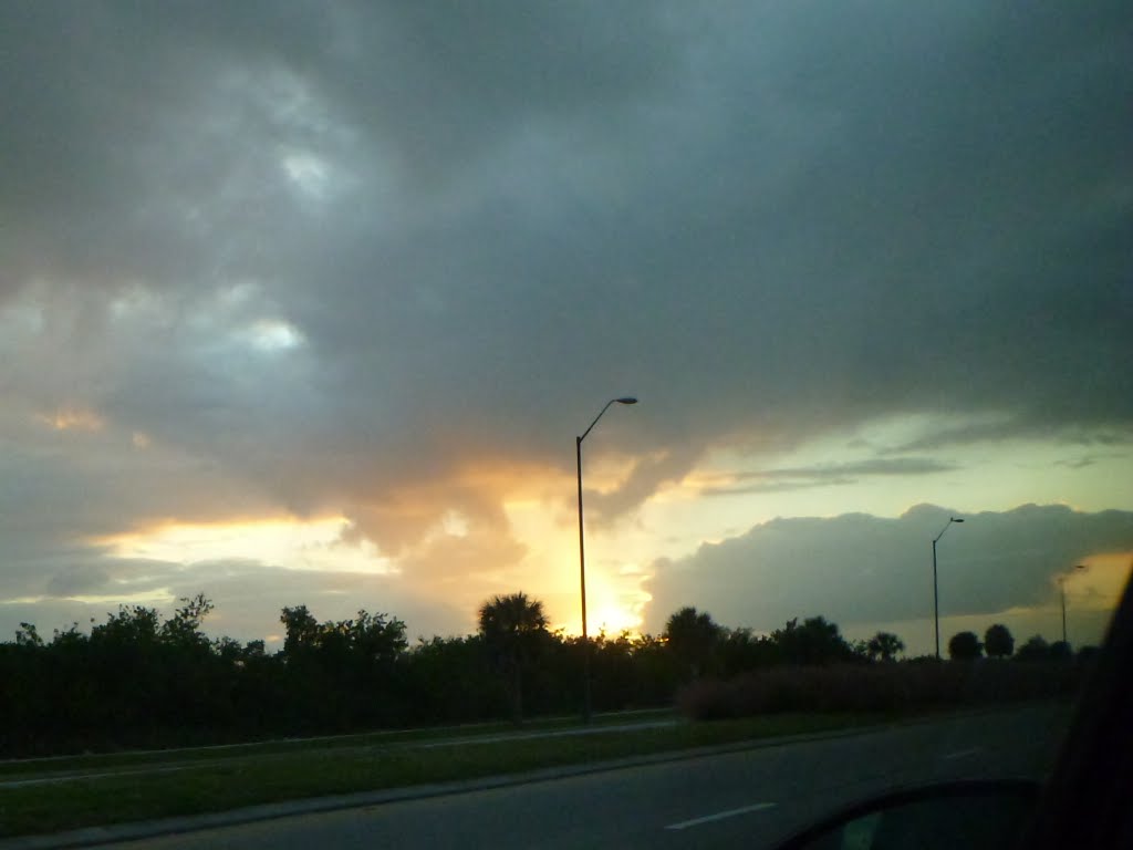 Sunset and Clouds, Мерритт-Айленд