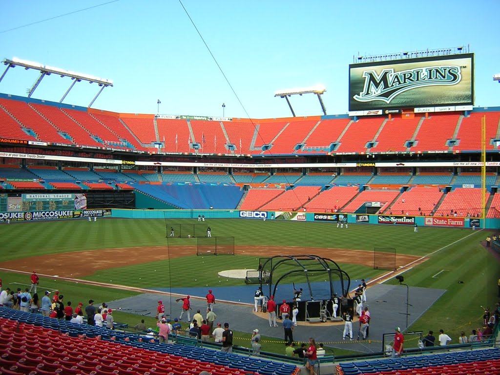 Florida Marlins - Dolphins Stadium, Норвуд