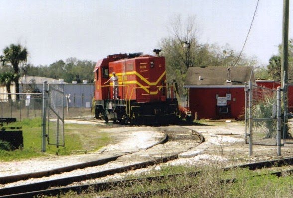 Florida Northern engine at Ocala, Окала
