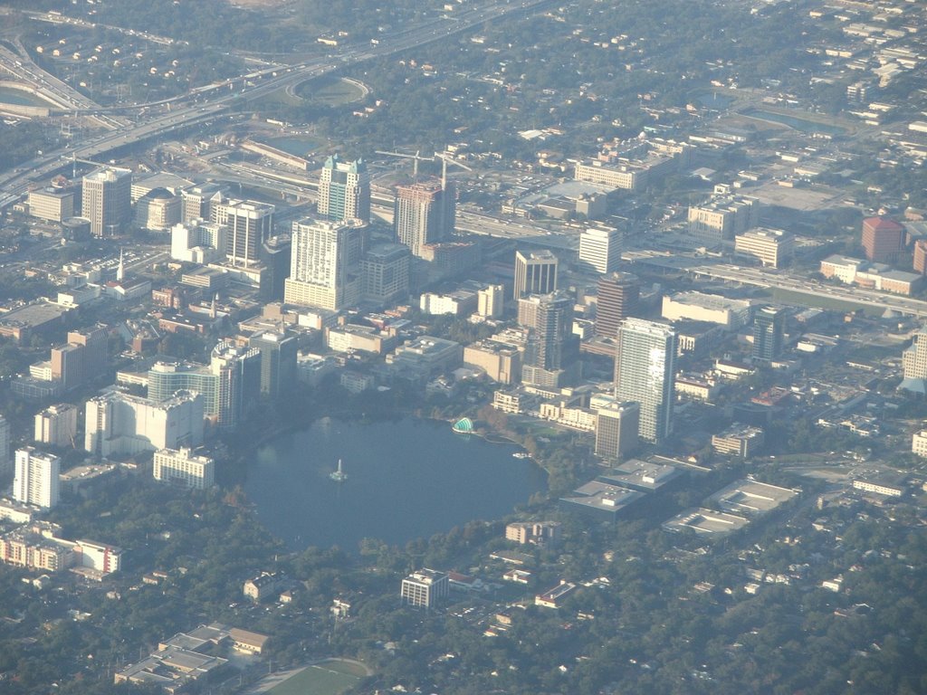 Downtown Orlando From above By Chris Yoder, Орландо