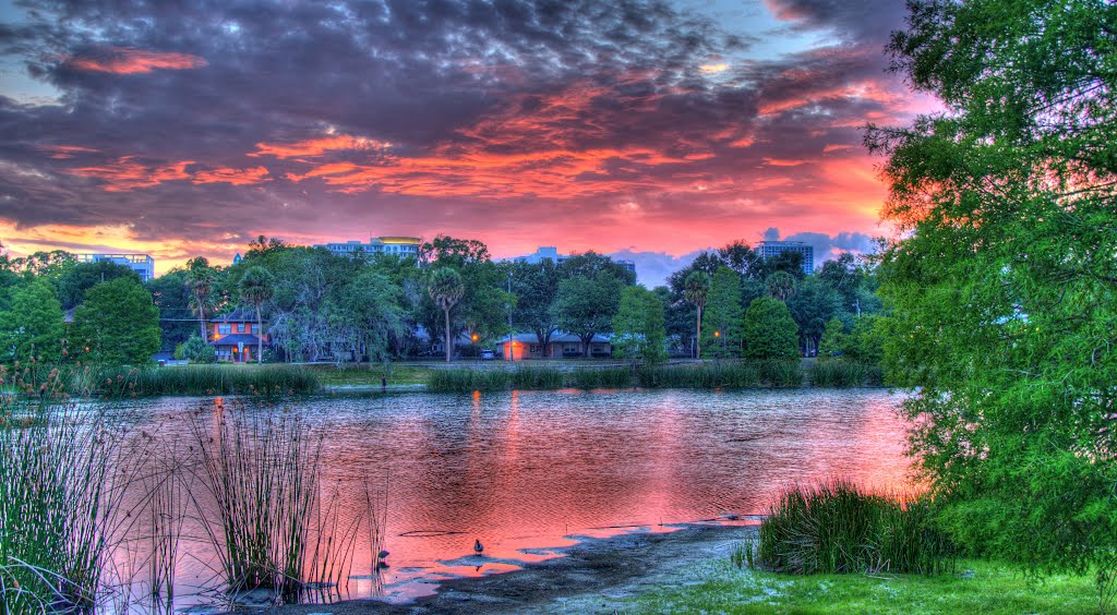 Sunset on Lake Lawsona - Day 2...Best Enlarged, Орландо