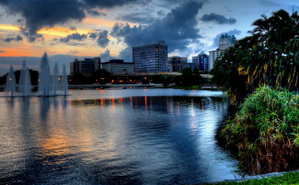 *Sunset on Lake Lucern - Orlando, FL, Орландо