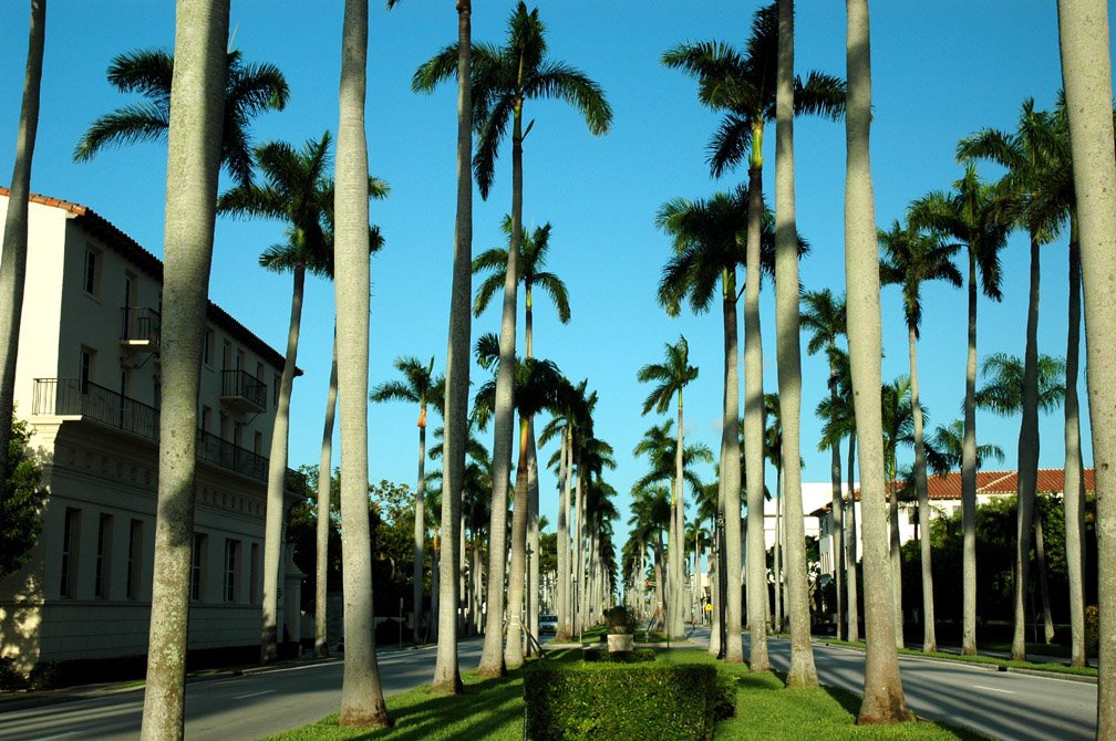 Royal Palm Way, Palm Beach, FL, Палм-Бич