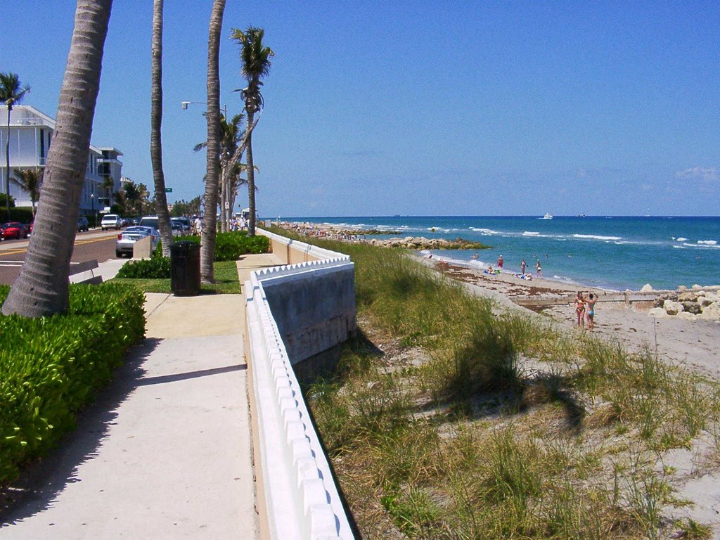 ocean drive and beach - Palm Beach, Палм-Бич