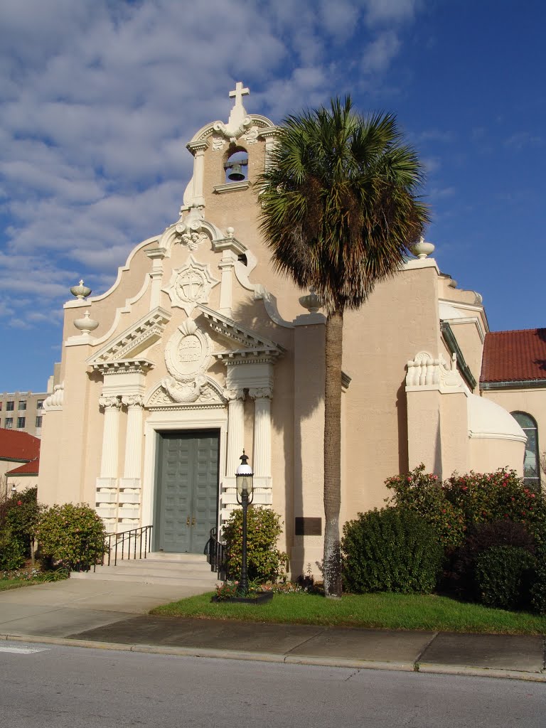 1903 Christ Episcopal church, established in 1827, Pensacola (12-30-2011), Пенсакола