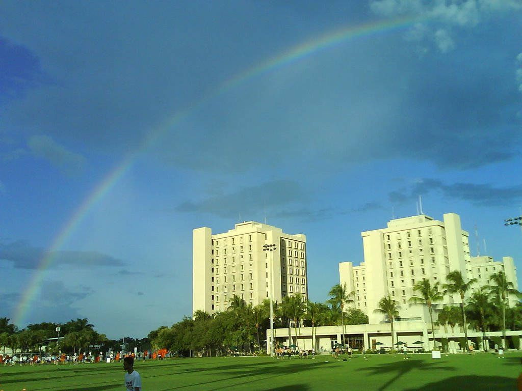 rainbow in Univ of Miami, Саут-Майами