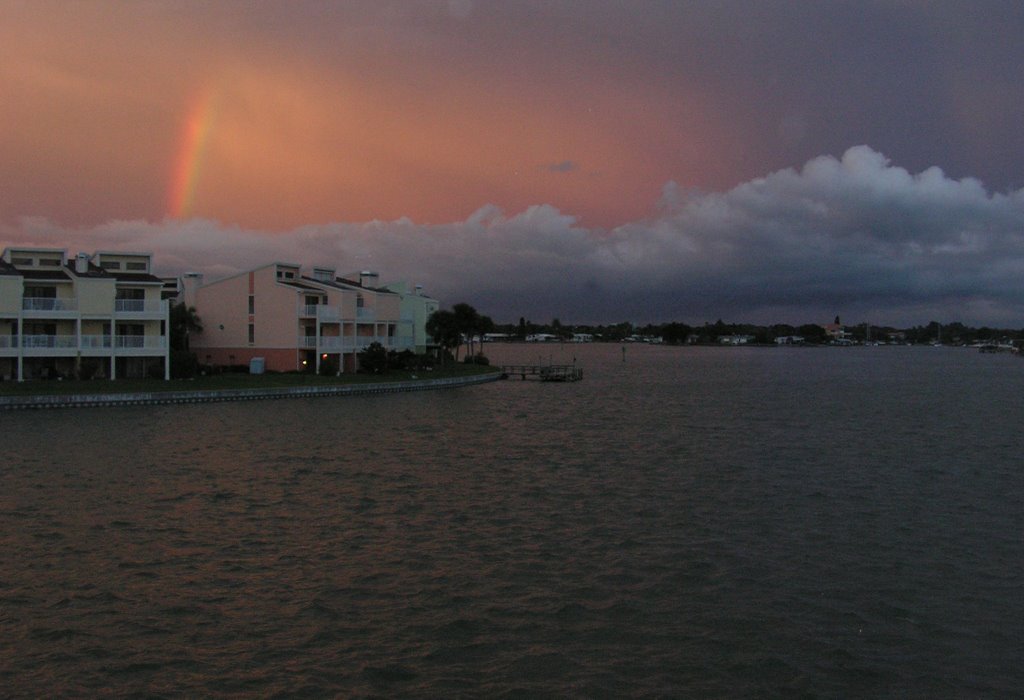 rainbow over Boca Ciega Bay, Саут-Пасадена