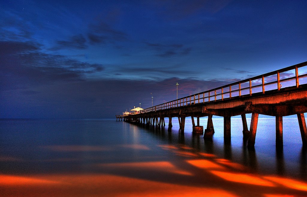 Dawn, Lauderdale  By The Sea Pier, Си-Ранч-Лейкс