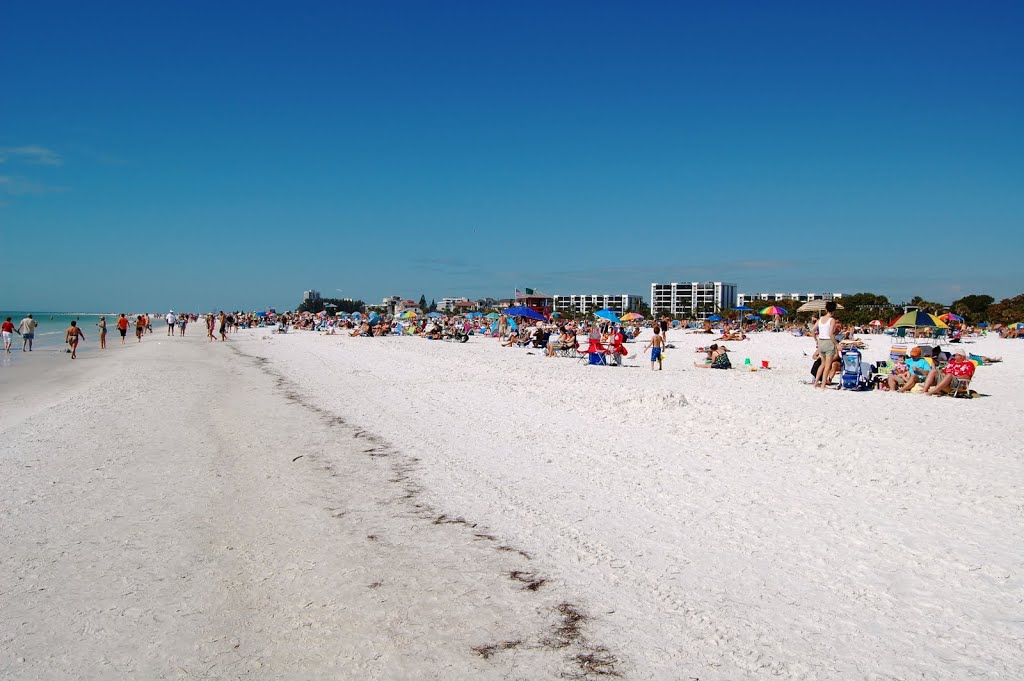 Siesta Key Beach in Sarasota, Fl, Сиеста-Ки
