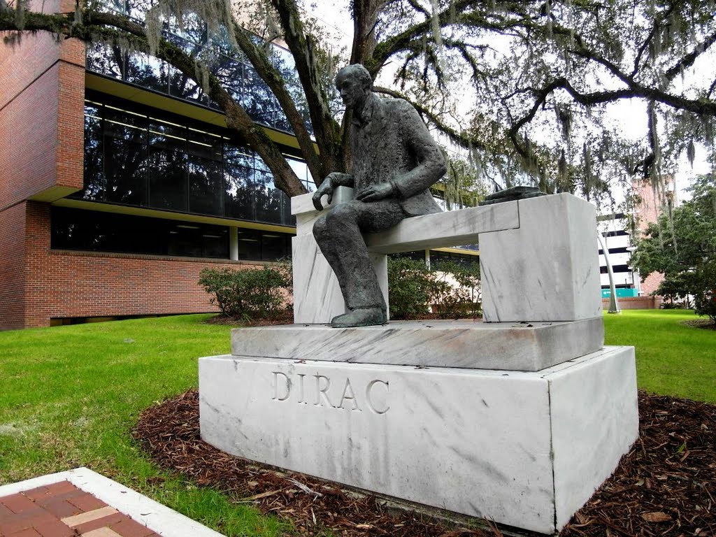 Dirac Statue - Florida State University - Tallahassee, Florida, Талахасси
