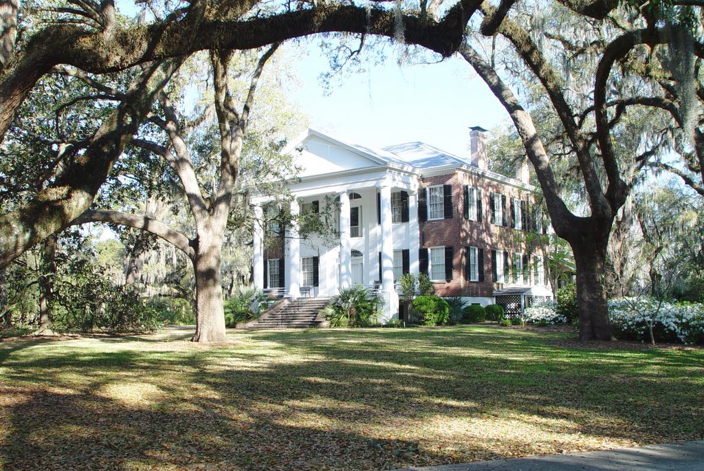 old Governors Mansion, "the Grove", built in 1825, Tallahassee, Florida (3-16-2008), Талахасси