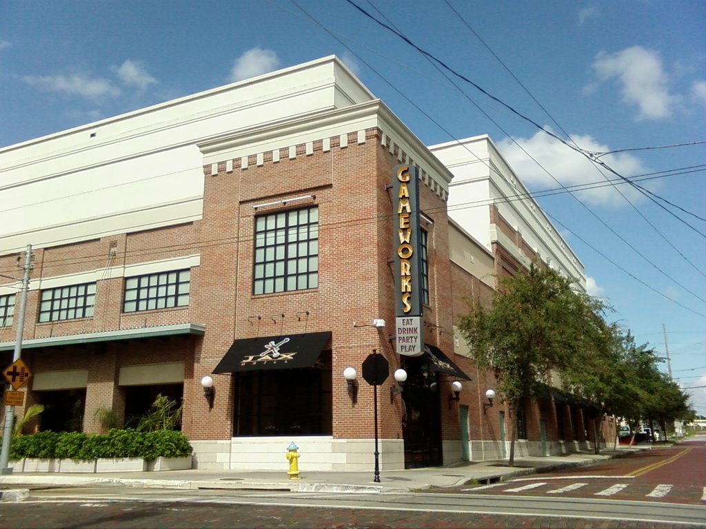 Game Works in Ybor City - Looking NW, Тампа