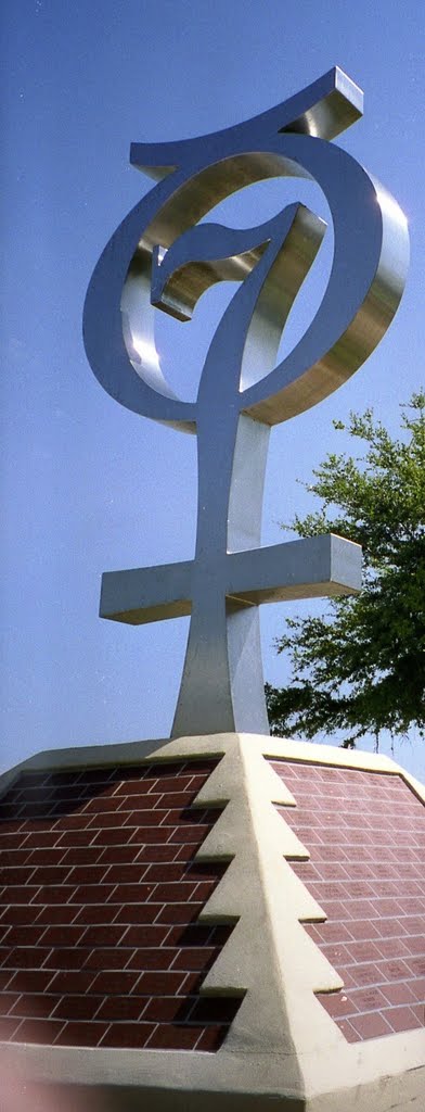 US Space Walk of Fame Mercury Monument, Titusville, Florida, USA, Титусвилл