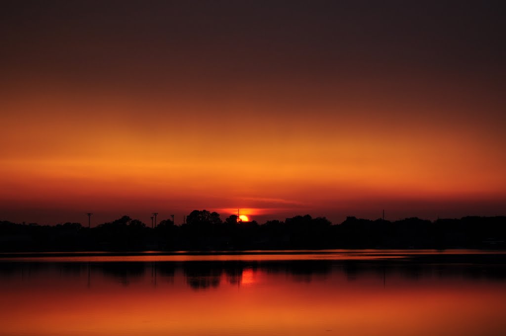 Sunset on Prairie Lake - Fern Park, FL, Ферн-Парк