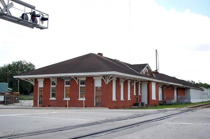 Former Atlantic Coast Line Depot at Fort Meade, FL, Форт-Мид