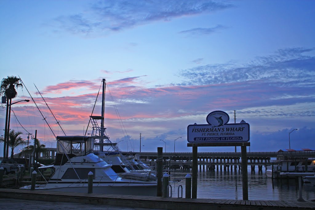fishermans wharf, Форт-Пирс
