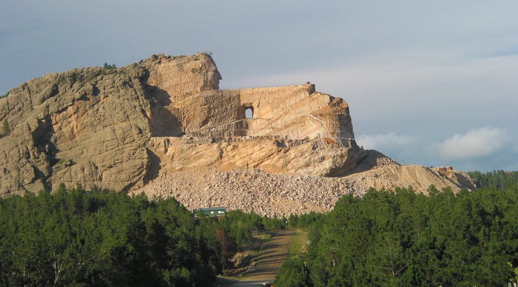 Crazy Horse National Memorial, South Dakota, USA, Ватертаун