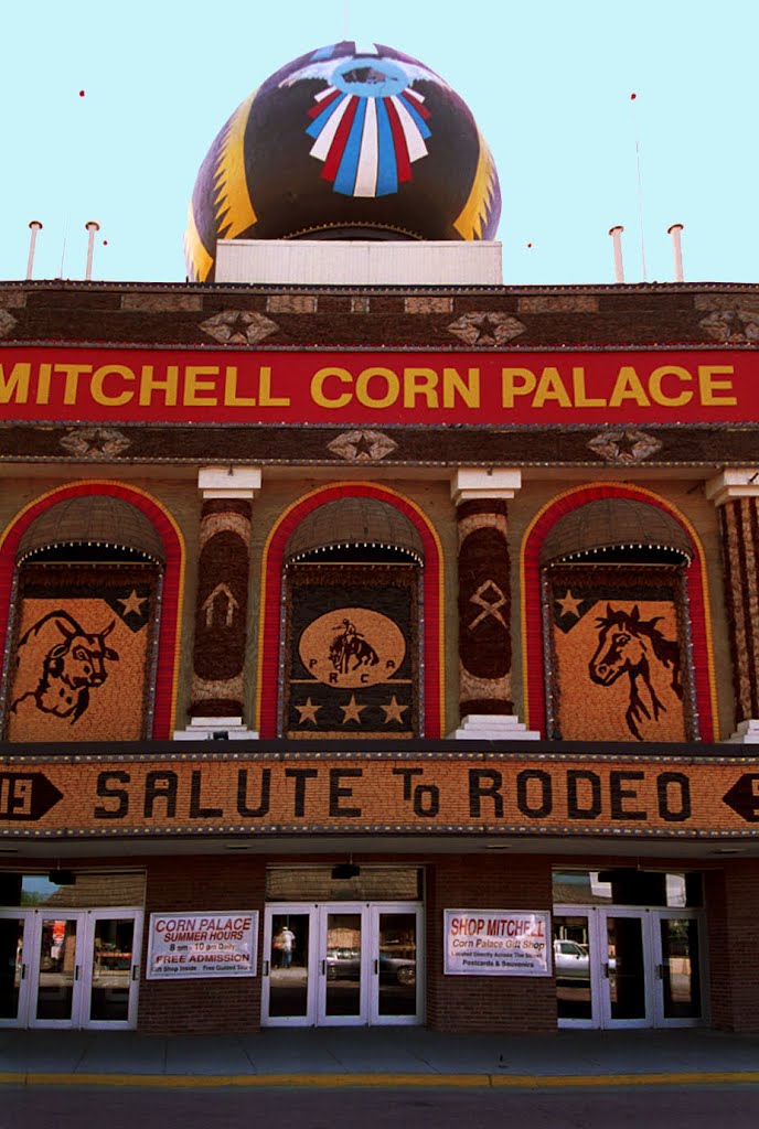 South Dakota: Corn Palace in Mitchell, Митчелл
