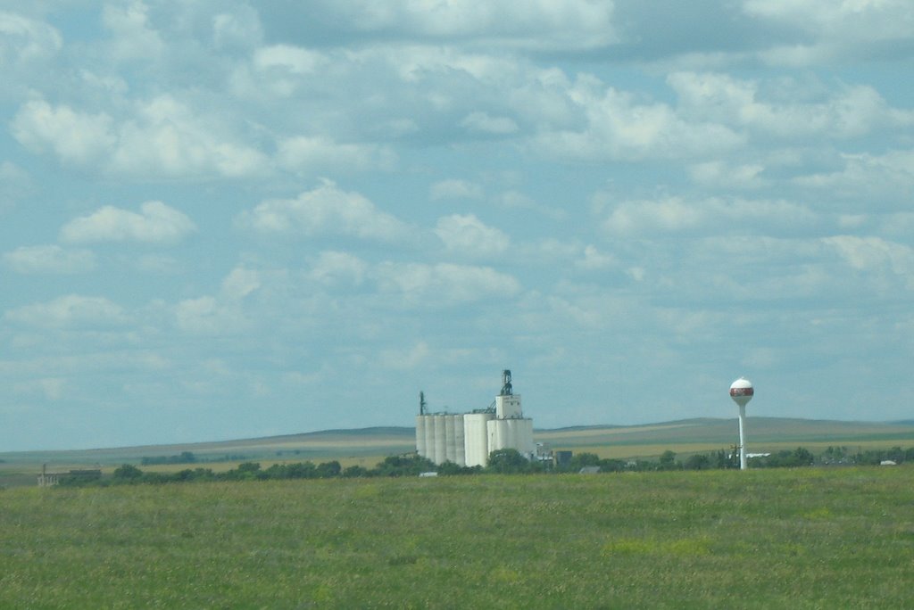 Grain elevator and water tower, Рапид-Сити