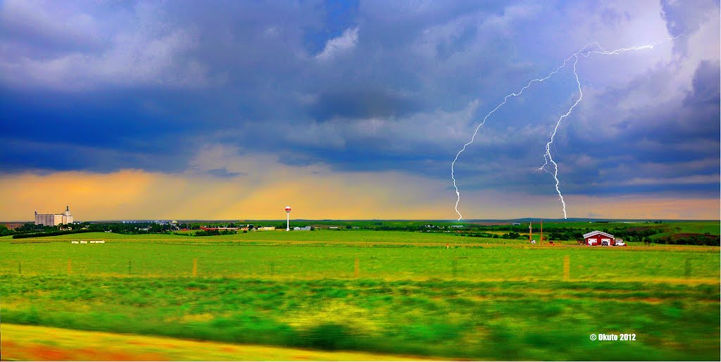 Storm over S.Dakota plains, Рапид-Сити