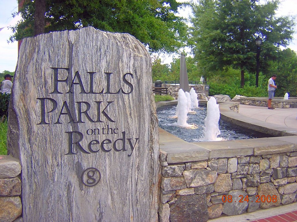 Falls Park 8-24-2008, Гринвилл