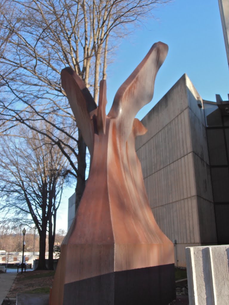 Steel statue, Гринвилл