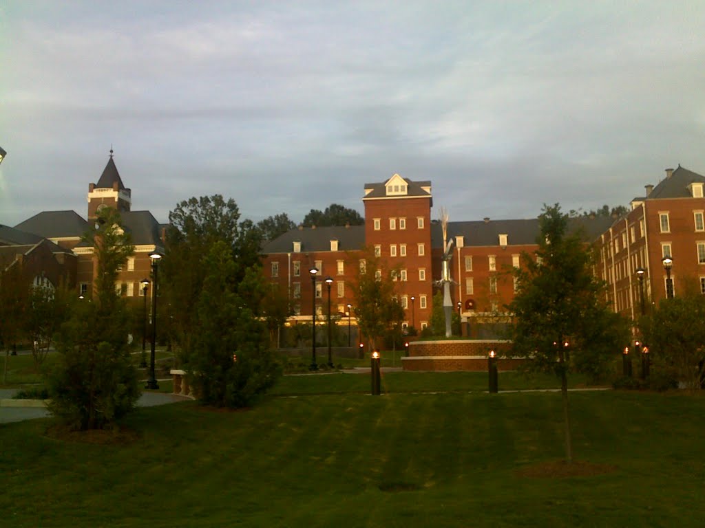 Sunset at Winthrop University, Рок-Хилл