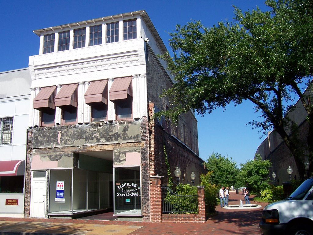 Main Street scene in Sumter, South Carolina, Самтер