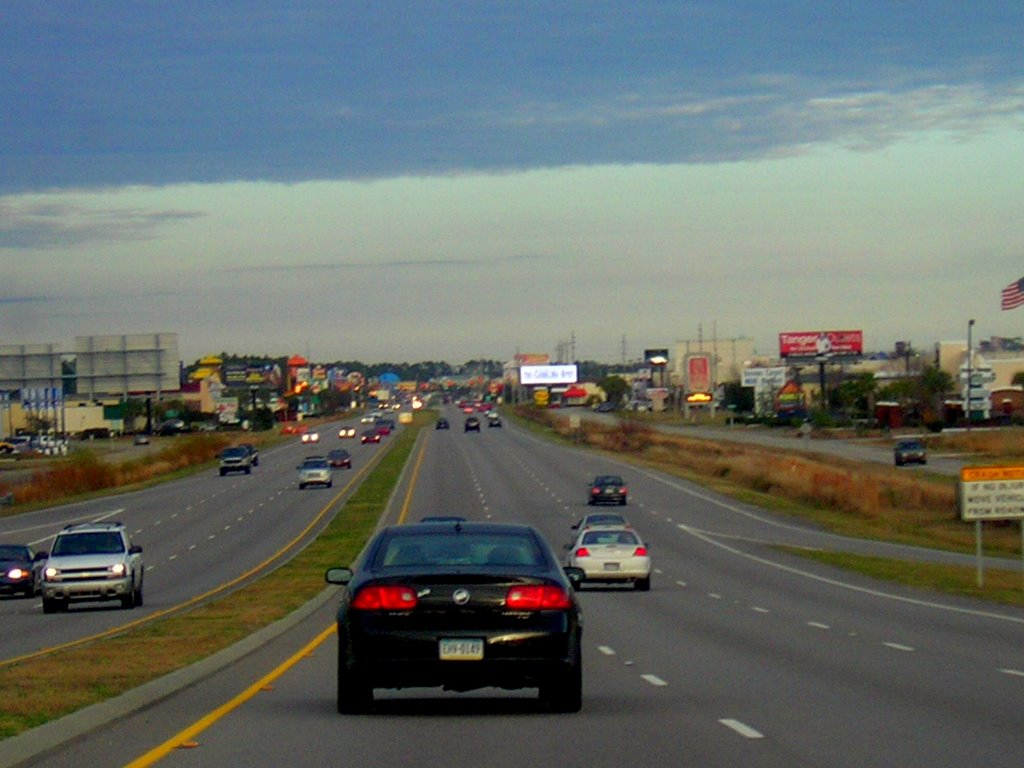 US-17 North In Myrtle Beach, The Grand Strand 1-10-2009, Хемингуэй