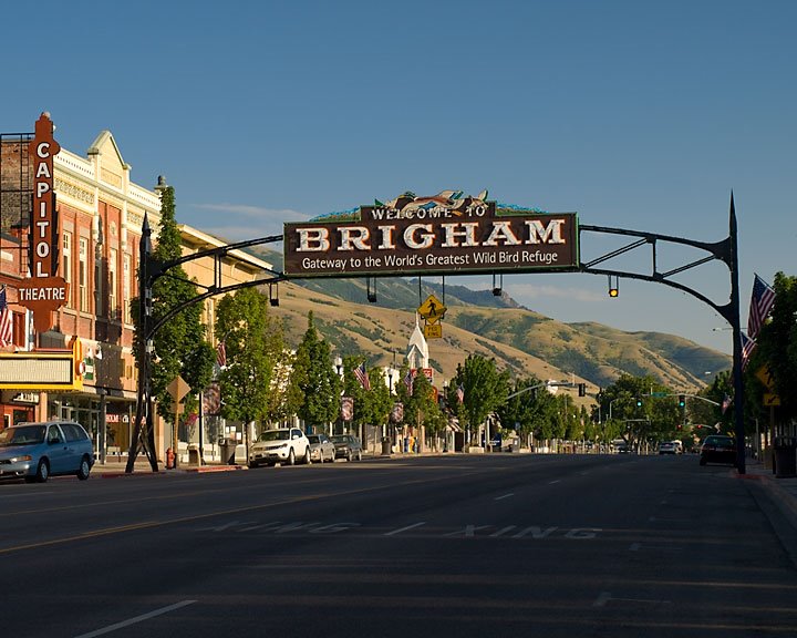 Brigham City Sign, Бригам-Сити