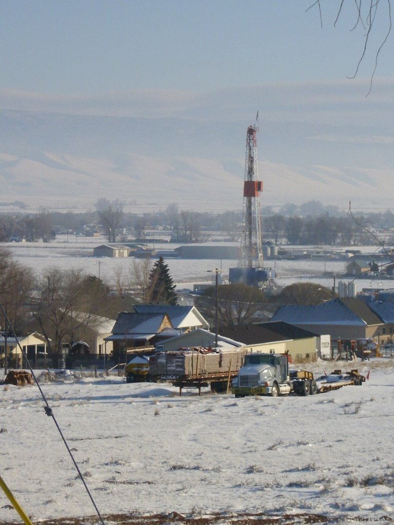 Oil rig in Gunnison, Ut, Ганнисон