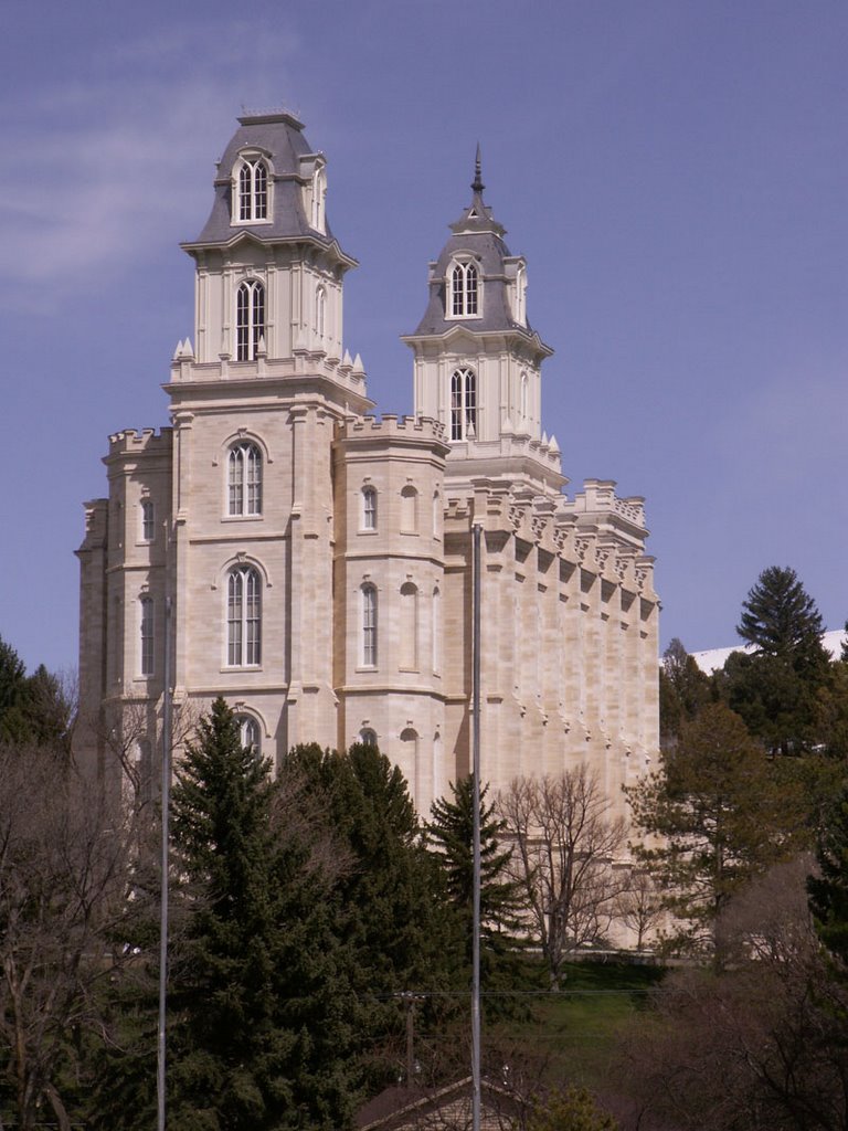 Manti Temple from West, Ист-Миллкрик