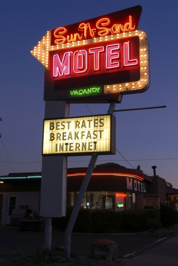 Sun N Sand Motel, Kanab, Utah, Канаб