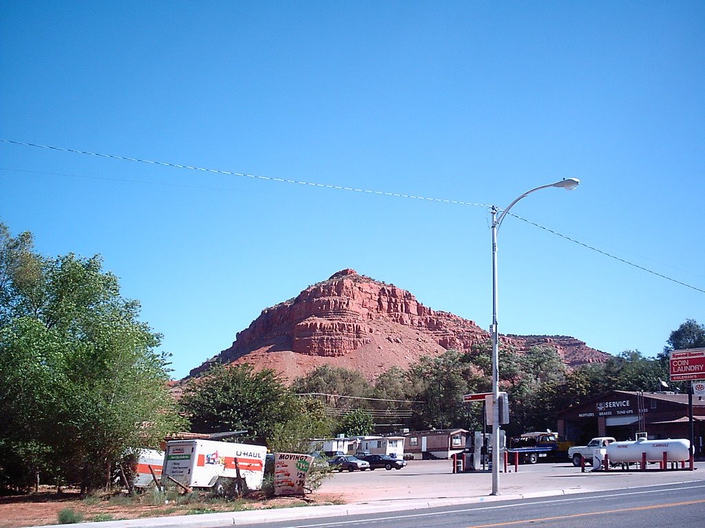 View from a East Highway 89  (Kanab E 300 S), Канаб