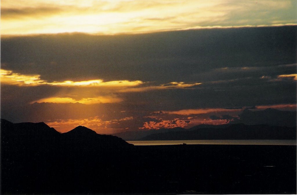 Sunset in Salt Lake., Маунт-Олимпус