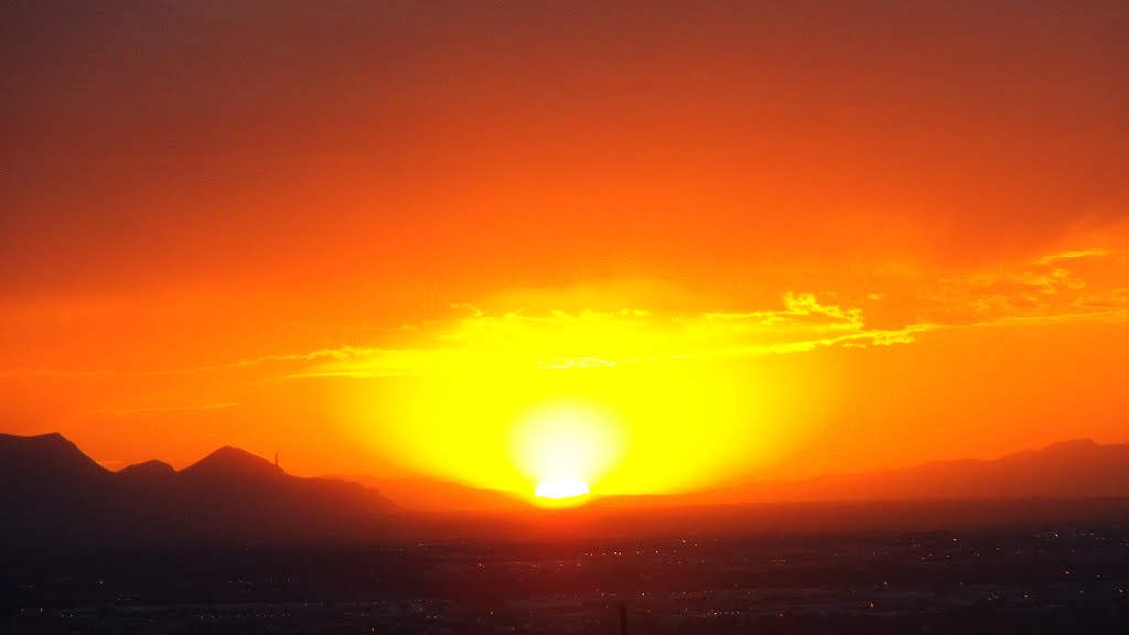 Sunset over Salt Lake City, Маунт-Олимпус