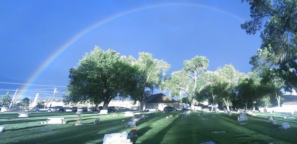 Rainbow at West Jordan Cemetery, Мидвейл