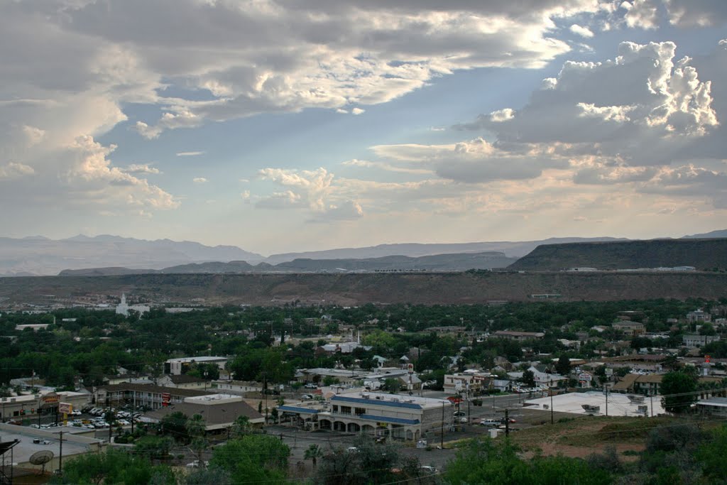 St. George: View from Red Hills Pkwy, Сант-Джордж