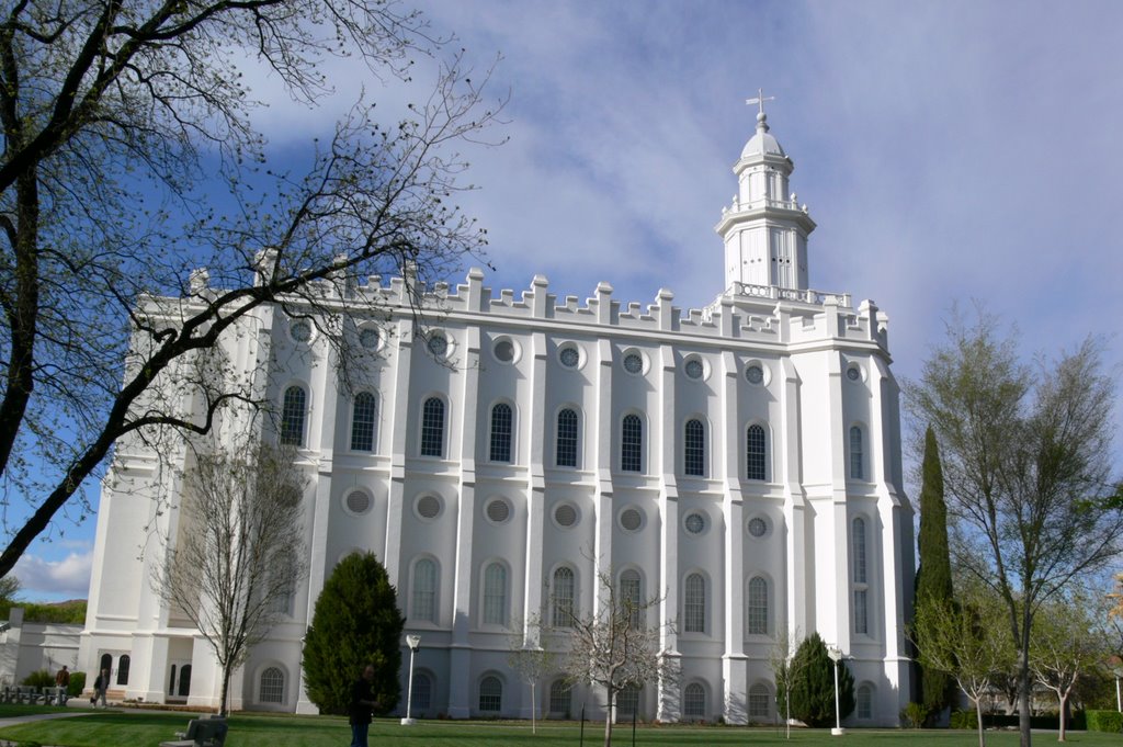 St Goerge temple, Utah, USA, Сант-Джордж