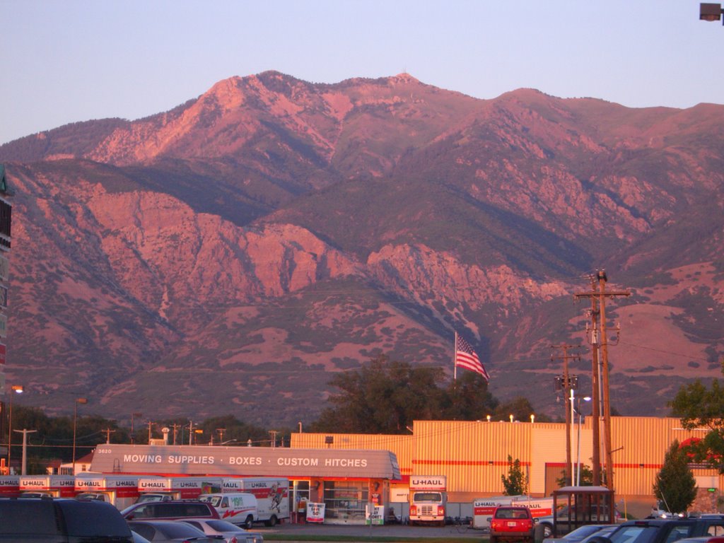 Wasatch at sunset, Саут-Огден