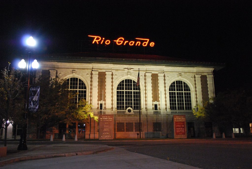 Old Rio Grande train depot., Солт-Лейк-Сити