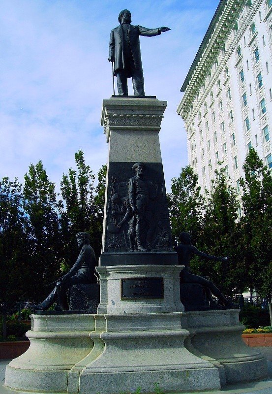 Statue of Brigham Young, Солт-Лейк-Сити