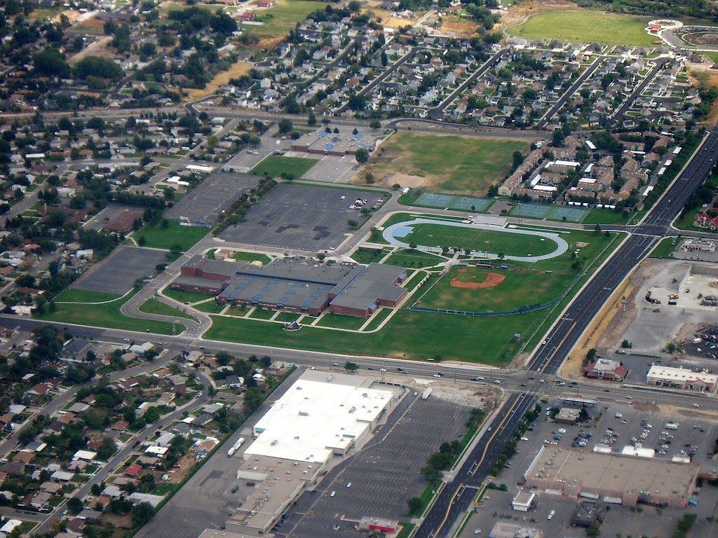 Taylorsville High School Aerial View, 2005, Тэйлорсвилл