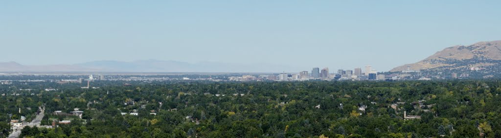 Downtown Salt Lake City Panorama, Холладей