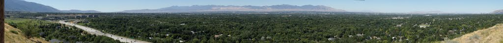 Panorama of Salt Lake Valley, Холладей
