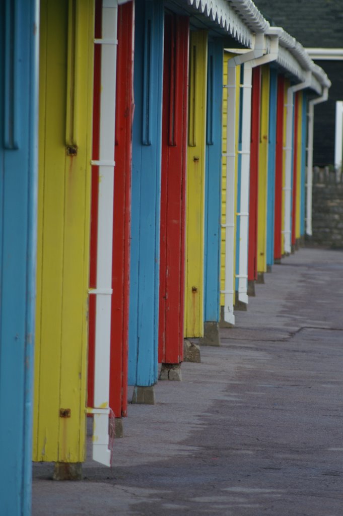 Bournemouth Beach huts, Борнмут
