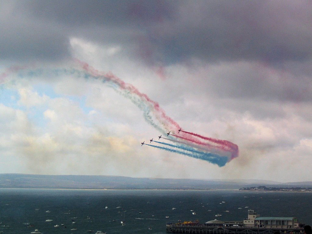 Red Arrows In Bournemouth, Борнмут
