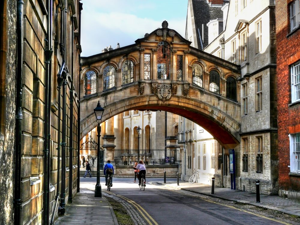 Oxford - The famous bridge, Оксфорд