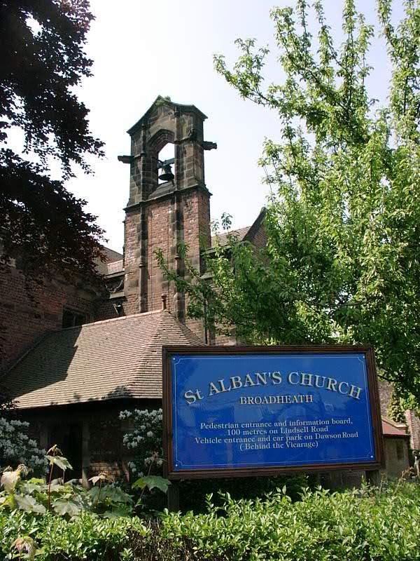 St Albans Church Broadheath Altrincham, Алтринчам